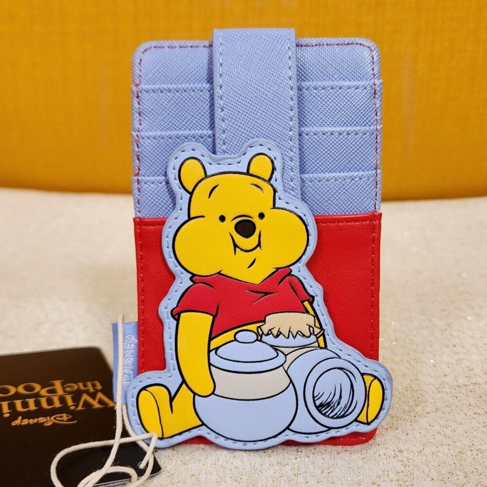 Loungefly Disney Winnie the Pooh Hunny Pot Snack Cardholder Wallet NEW